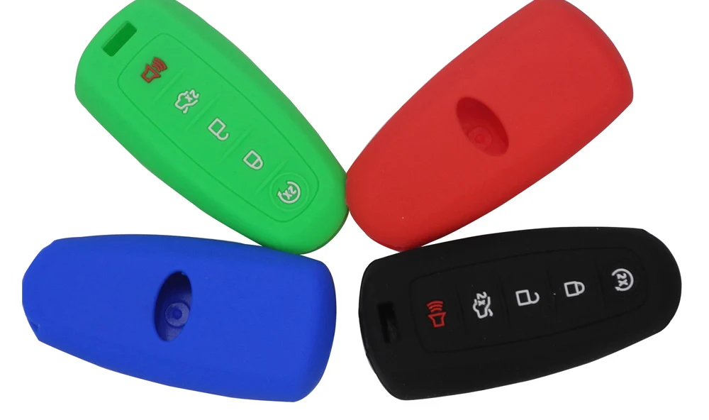 Keyforkess guscio chiave di ricambio per Ford Edge Escape Flex Explorer Taurus 5 pulsanti telecomando Fob custodia custodia FO38 HU101 lama - H7ed3b930de7541f0ab4491471a02b88aH