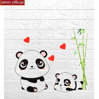 

Cute Panda Animal Pattern Bubble Wallpaper Self-adhesive kids Room Kindergarten Classroom Background Decorative Wall Stickers