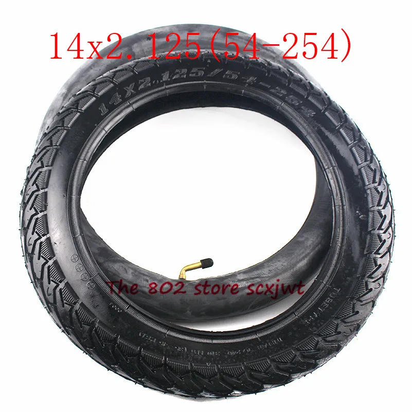Size 14x2.125 Bike Folging Electric Scooter Tyre 14 * 2.125 Tyre Tube