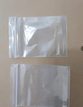 

smooth bag Small Ziplock Bag Food Seal 0.4mm Plastic Transparent Bag Plastic Sealed Bag PE Sealed Bag