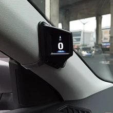 Sistema Dual OBD para coche, pantalla Hud con GPS, velocímetro, odómetro, alarma de exceso de velocidad, proyector de velocidad, gran oferta