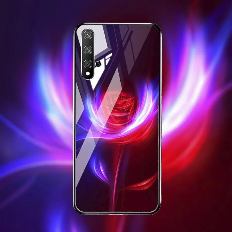 Закаленное Стекло чехол для телефона для Huawei honor 9 10 20 чехол Примечание 10 Стекло чехол для Huawei honor 9 10 lite V20 honor 20 Pro чехол задняя крышка