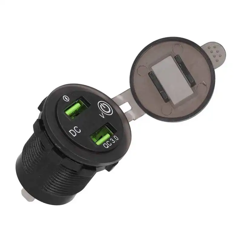 Автомобильное зарядное устройство USB с умным чипом Водонепроницаемая