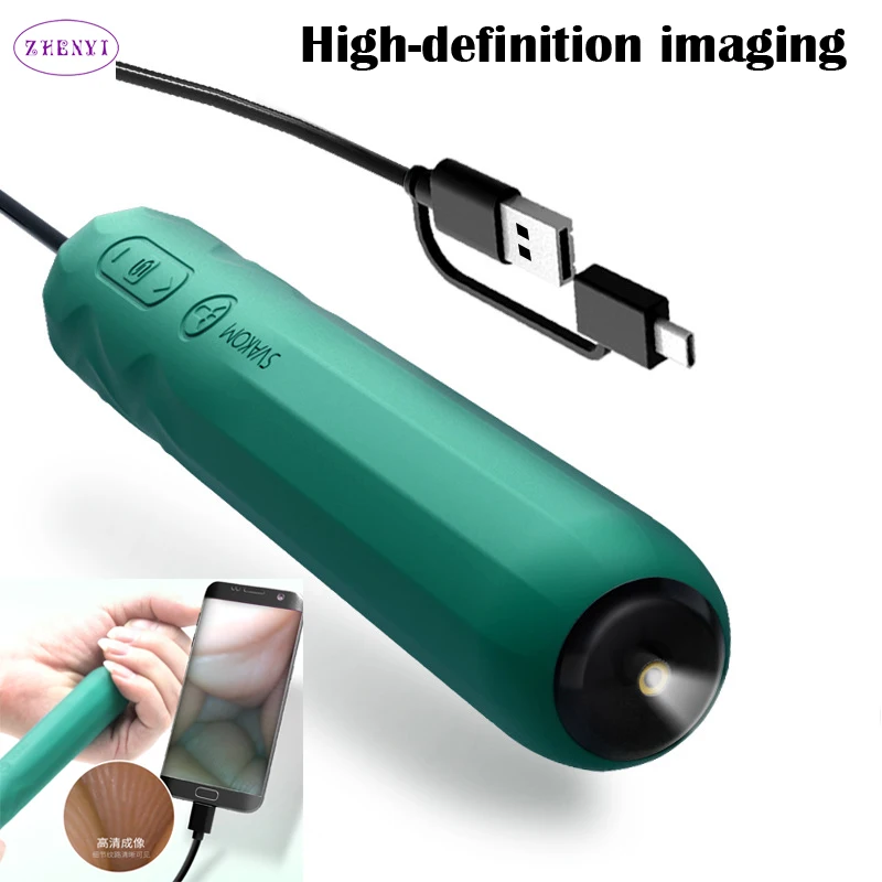 Android APP Remote Camera Vibrator Rechargeable Waterproof Dildo Vibrator for Women Endoscopy G-Spot Stimulator Adult Sex Toys
