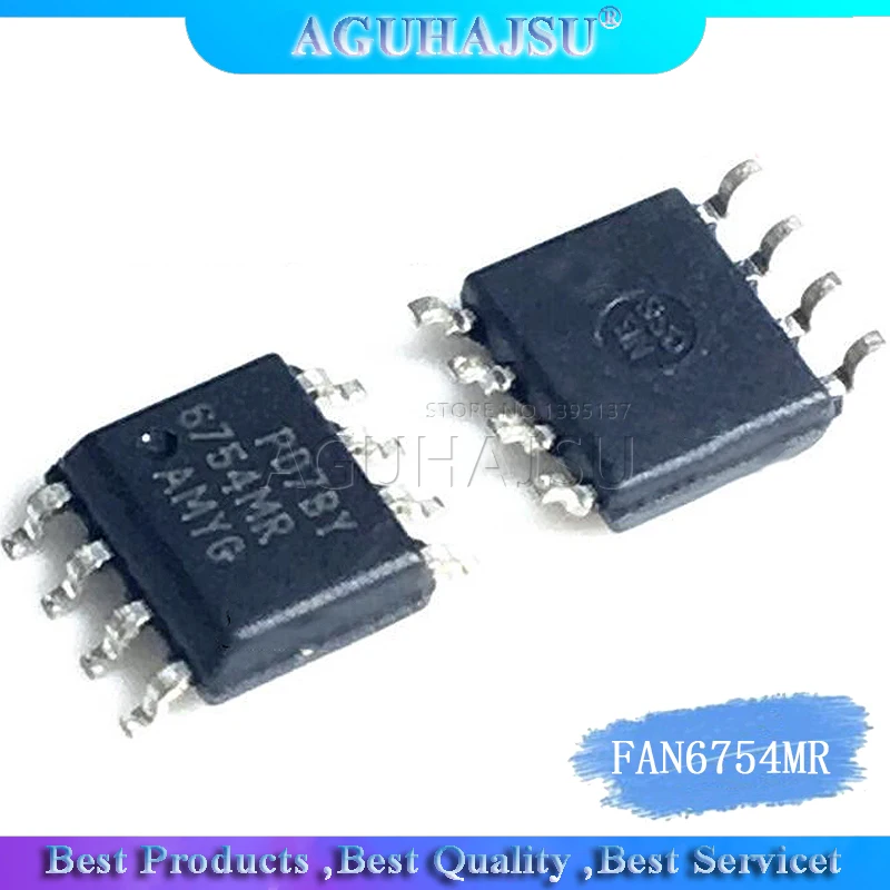 10 шт./лот ЖК дисплей FAN6754MR FAN6754 6754MR SOP 8|Интегральные схемы| |