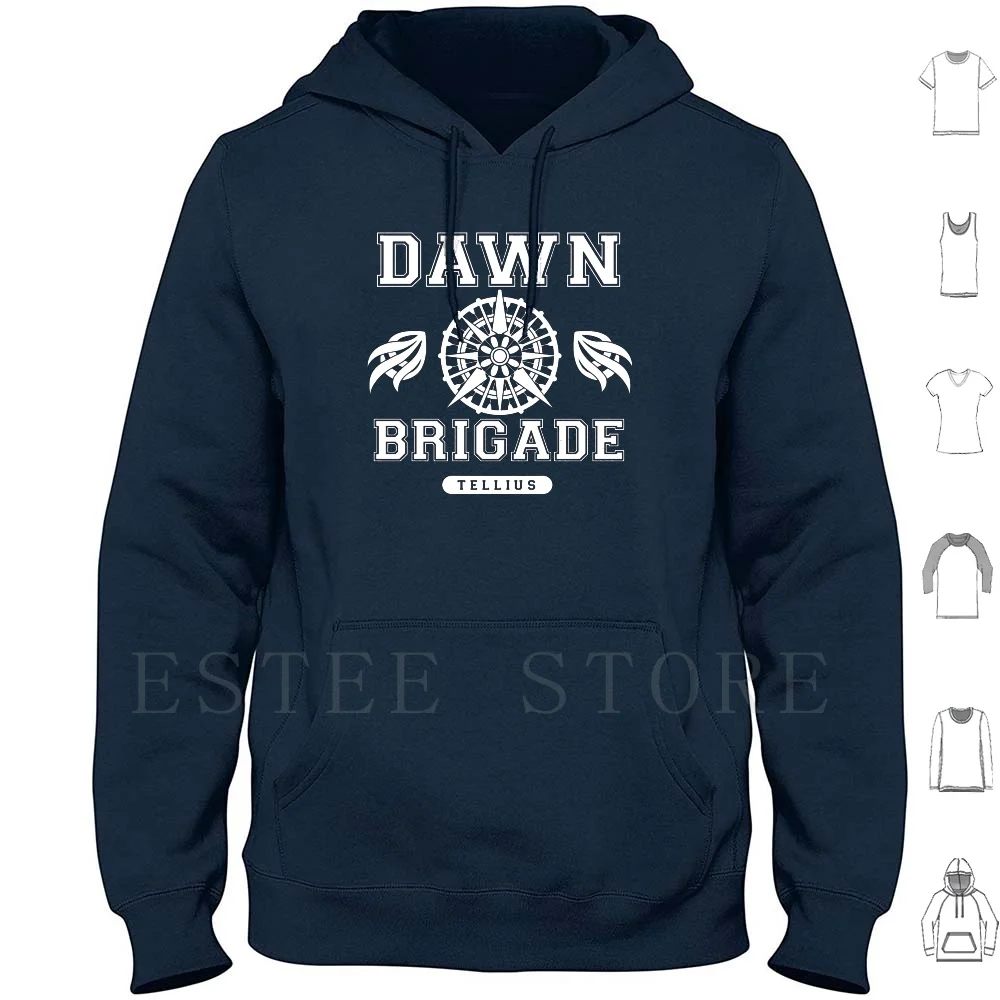 Dawn Brigade Felpa Con Cappuccio Manica Lunga Fire Emblem Dawn Brigade Fe10 Radiant Dawn Fe