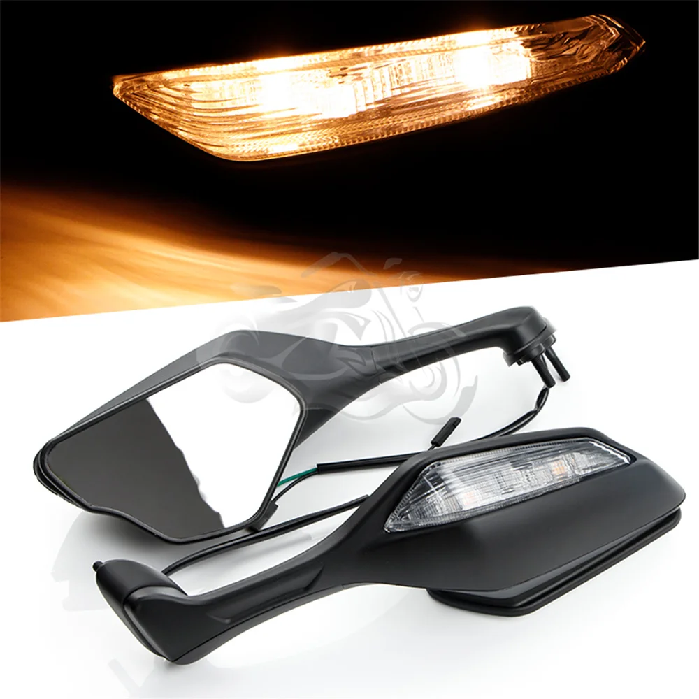 

Side Rear View Mirror Fit for 2017 2018 2019 2020 2021 HONDA CBR1000RR Turn Signal Light CBR 1000 RR CBR1000 RR CBR 1000RR
