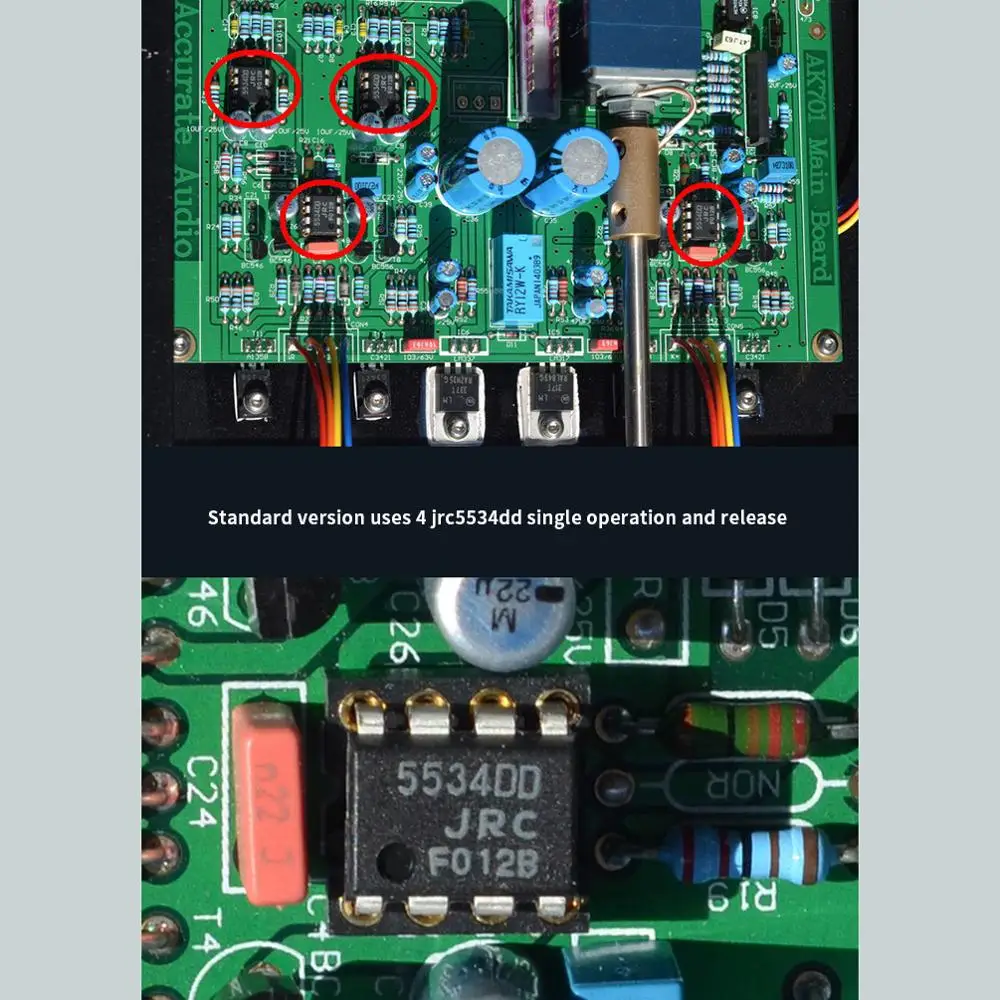 Accurate Audio AK701 headphone amp HPA-A701 pure