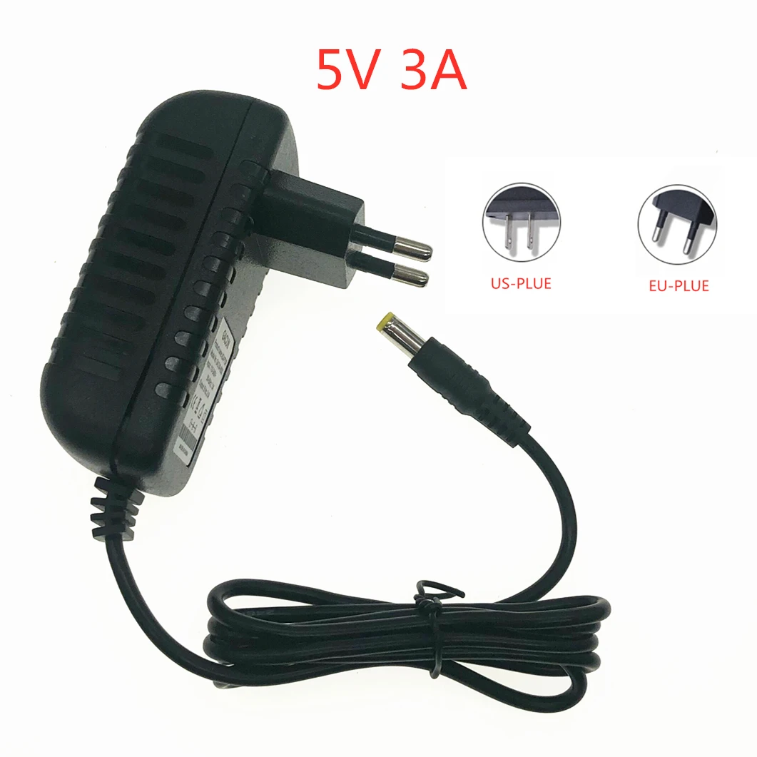 AC 100 V-240 V переменного тока в постоянный 5V3A трансформаторы Мощность 5V 3A поставить вольт адаптер конвертер Зарядное устройство EU Plug СВЕТОДИОДНЫЕ ленты Драйвер штепсельная вилка стандарта США