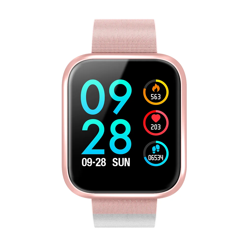 

Women IP68 Waterproof Smart Watch P70 P68 Heart Rate Monitor Fitness Tracker Watch Bluetooth 4.0 Smartwatch For ios Android