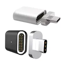 20 PIN Тип C Магнитный адаптер конвертер для Macbook ноутбук переходник Кабель для передачи данных