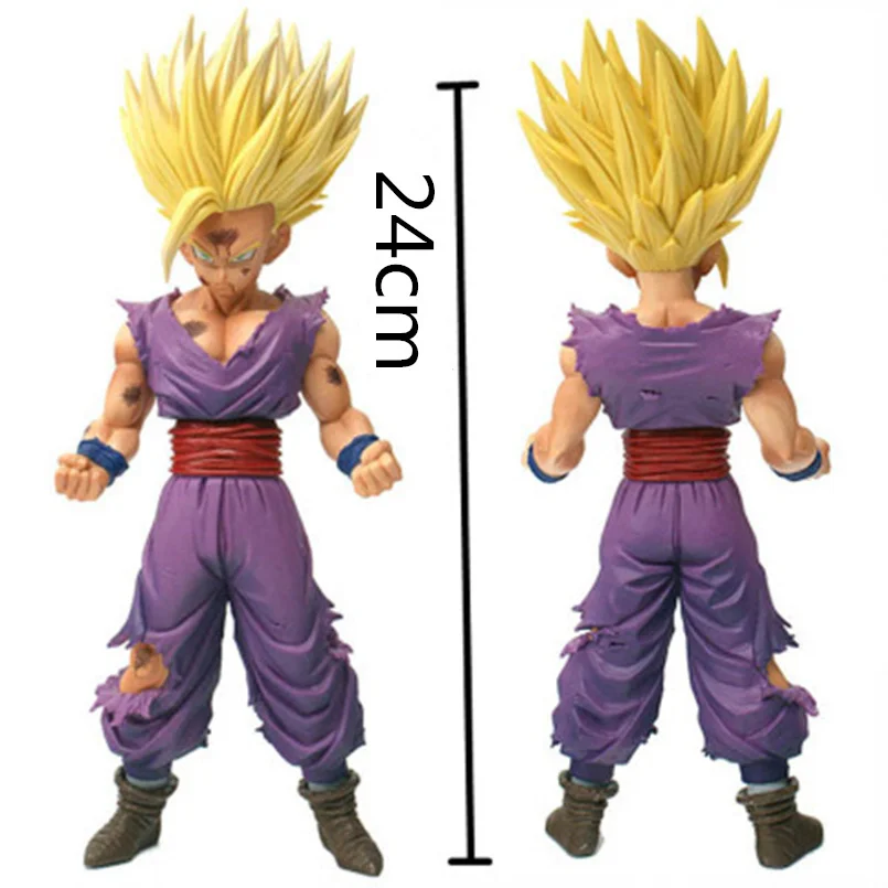 24 см Dragon Ball Z Супер фигурка Супер Саян Сон Гоку ПВХ фигурка модель коллекционные игрушки основной цвет с коробкой подарок для детей