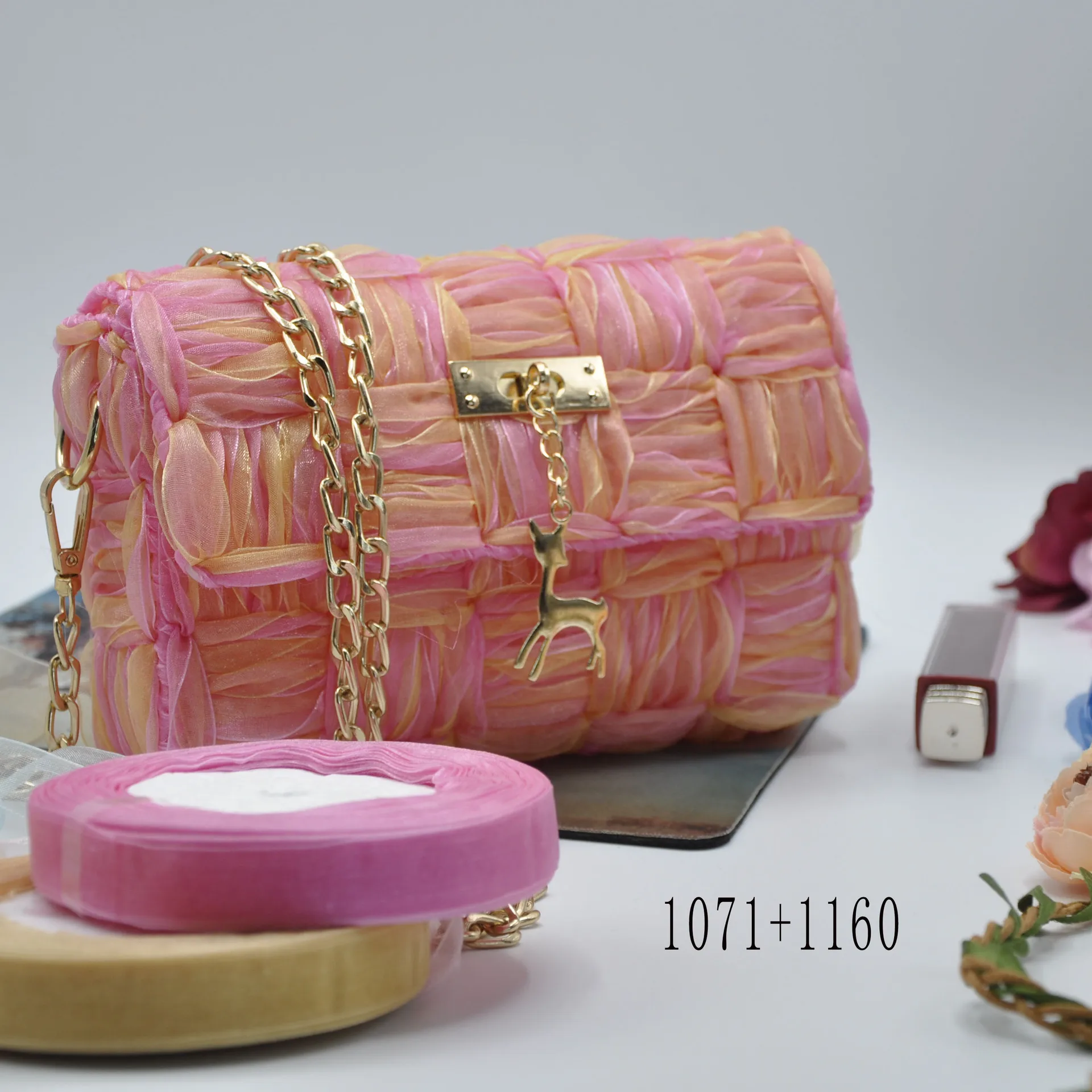 45 yard Snow Yarn Organza Gauze Ribbon Knitting Weaving Plastic Mesh Sheet Handbag Wedding  Hair Accessories  DIY Scrapbooking