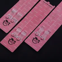 1 шт. женские прозрачные бретельки бюстгальтера 1/1. 2/1. 5/1. 8 см расширенные матовые Невидимые Регулируемые матовые нижнее белье Нескользящие аксессуары. w