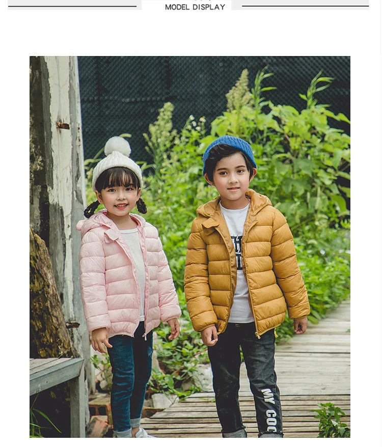 8 color baby girl fashion casual jacket winter warm cotton hooded jacket boy and girl cute down jacket children clothes children