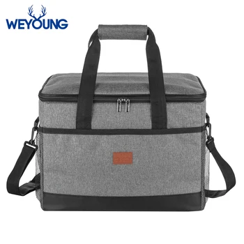 

New 33L Insulated Thermal Cooler Lunch Box Bag For Work Picnic Bag Car Ice Pack Bolsa Termica Loncheras Para Mujer For Tourism