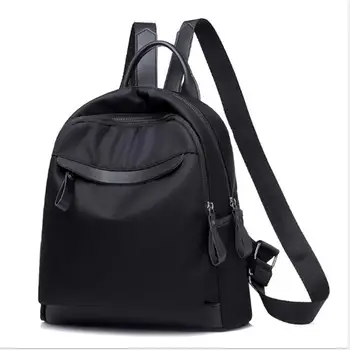 

2020 Simple Style Korean Backpack Female Oxford Cloth Waterproof Cloth Bag Delicate Simple Travel Backpack Student Unique Bag