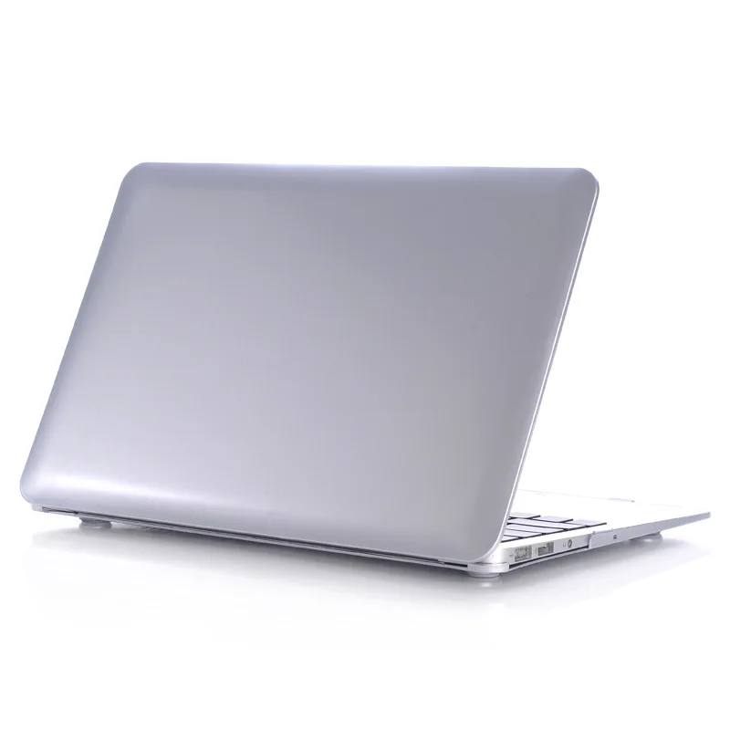 Чехол для ноутбука Macbook Air Pro Retina 11 12 13 15 металлический цветной жесткий защитный