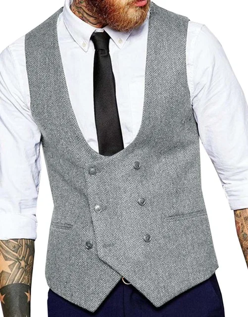 Homens-magro-neg-cio-marrom-colete-de-l-champanhe-herringbone-tweed-terno-coletes-feito-sob-encomenda.jpg_.webp_640x640 (9)