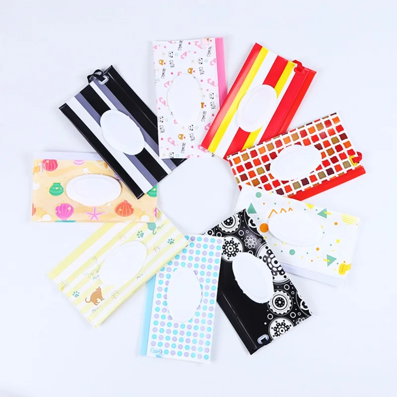 

1pcs Portable Baby Wipes Container Travel Mother Diaper bag Clutch Pouch Holder Reusable Diaper bag Refillable