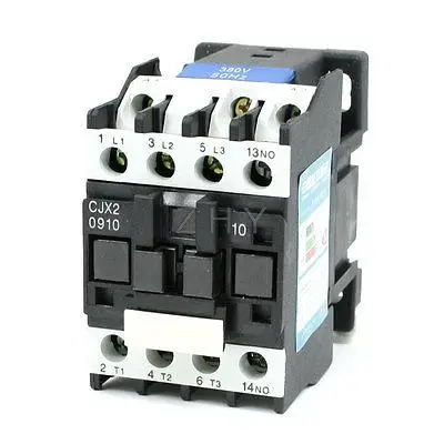 

CJX2-0901 AC Contactor 380V 50Hz Coil 9A 3-Phase 3-Pole 1NO