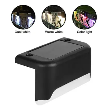 

LED Solar Light IP65 Waterproof Durable Wall Fence Light Intelligent Control Light for Outdoor Path Courtyard Stair Lamp