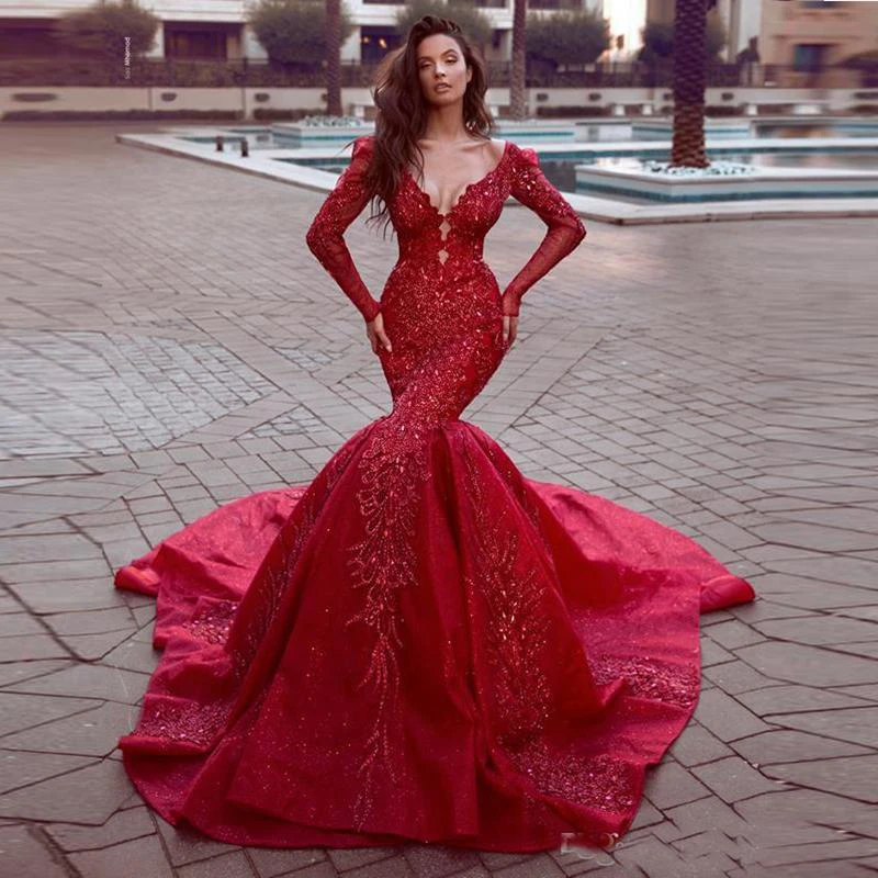 aliexpress mermaid prom dresses
