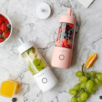 

Portable Juice Blender USB Charging Juice Cup Electric Blender Juice