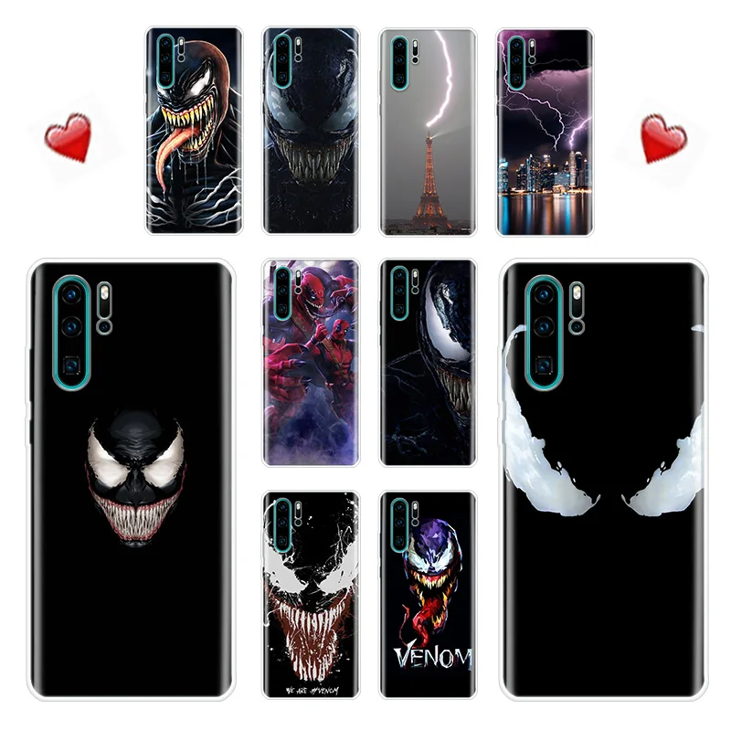 Чехол Venom Joker для Huawei P40 P30 P20 P10 Lite Pro телефона P Smart Plus 2018 2019 Z Mate 10 20 30 Back Coq | Мобильные