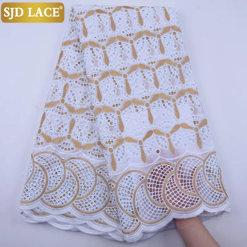 SJD африканская кружевная ткань Высококачественная нигерийская 2020 горячая