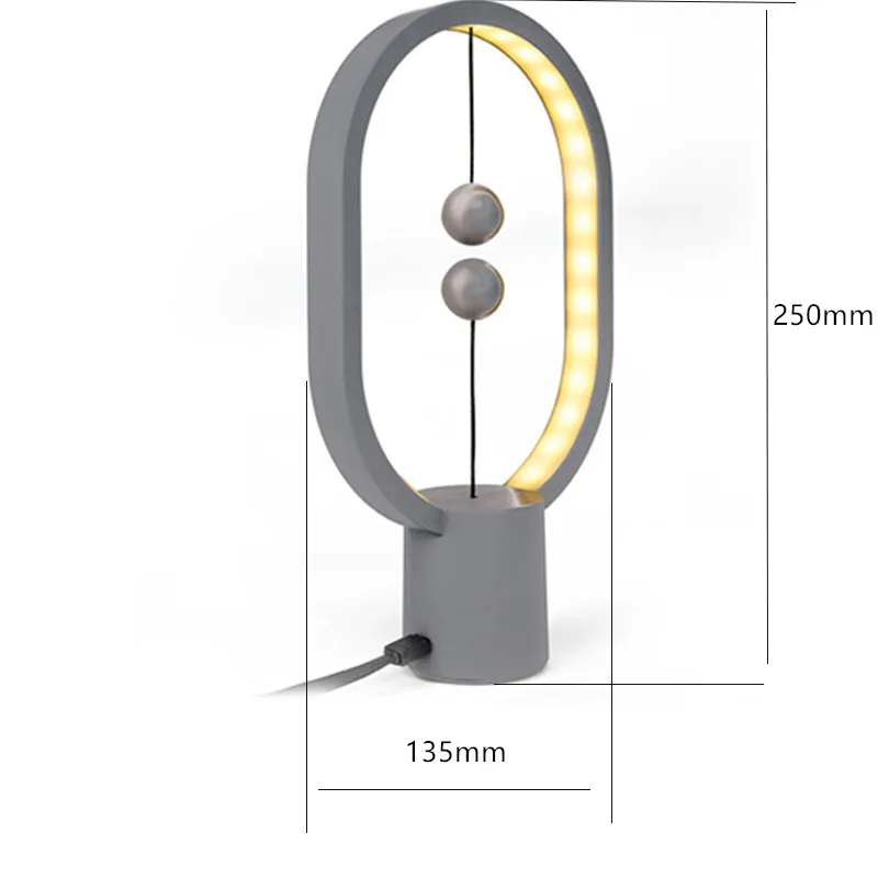 Мини-весы лампа светодиодный ночник свет подарок для детей USB питание домашний декор спальня офис настольный ночник