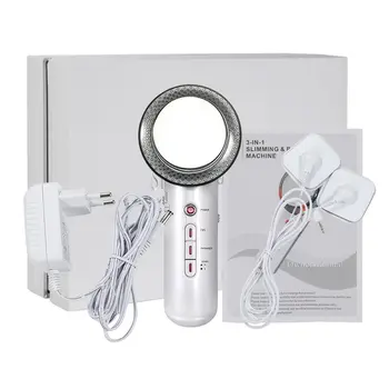 

EU plug Three-in-one Slimming Instrument Slimming Ultrasonic High-tech Portable Infrared Physiotherapy Massager