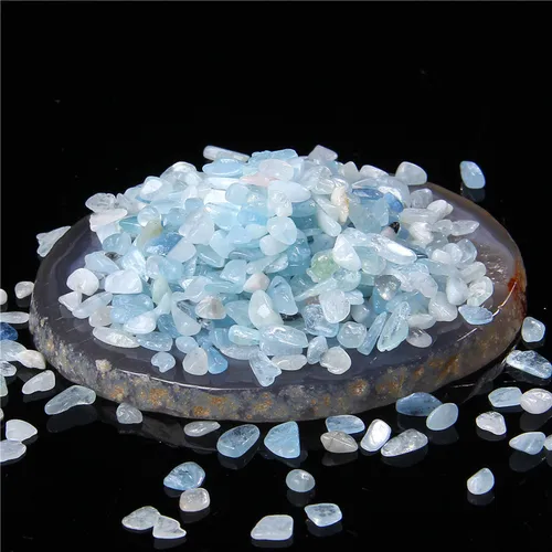 20g-100g 천연 크리스탈 로즈 쿼츠 광석 미네랄 표본 힐링 스톤, 미니 3-5MM 바위 수족관 스톤 홈 인테리어 DIY 4