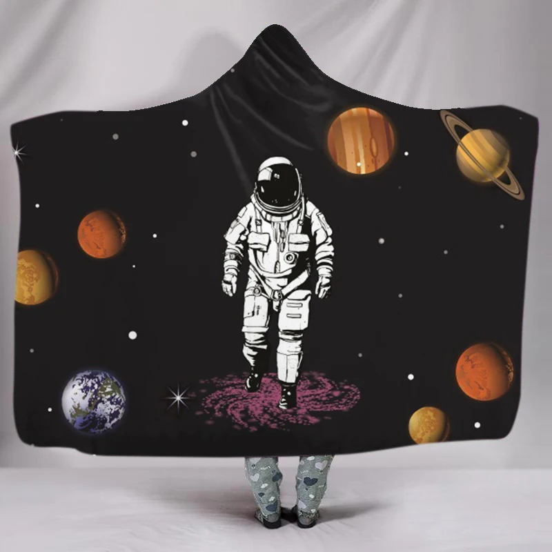Персональное мультяшное одеяло с капюшоном, 3D принт, комикс, с капюшоном, пледы, супер мягкое, микрофибра, коралловый флис, одеяло s для кровати, зима - Цвет: Фиолетовый