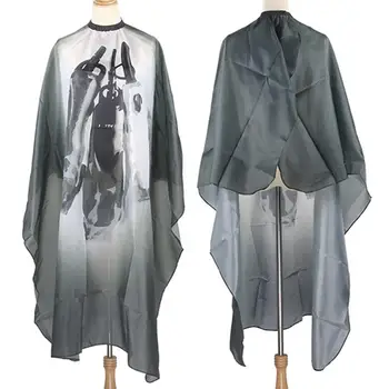 Günstig Erwachsene Gedruckt Anti-statische Salon Friseur Schürze Haarschnitt Kleid Cape