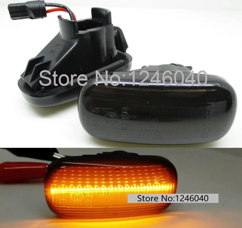

2PCS Led Side Marker Turn Signal Light lamp For Honda Accord Civic Fit jazz City Stream CR-V Odyssey Integra DC5