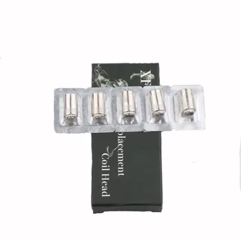 

XFKM 5pcs/pack Replacement Coil Head BF SS316 0.5ohm 0.6ohm 1.0ohm Vape Coil for eGo BF AIO Electronic Cigarette Accessories