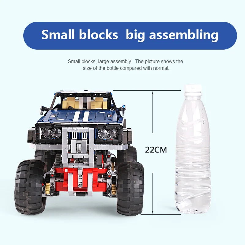 Best 20011 Technic Car Toys Compatible With 41999 4x4 Crawler Assembly Technic Car Model Kids Christmas Gift Building Blocks Bricks