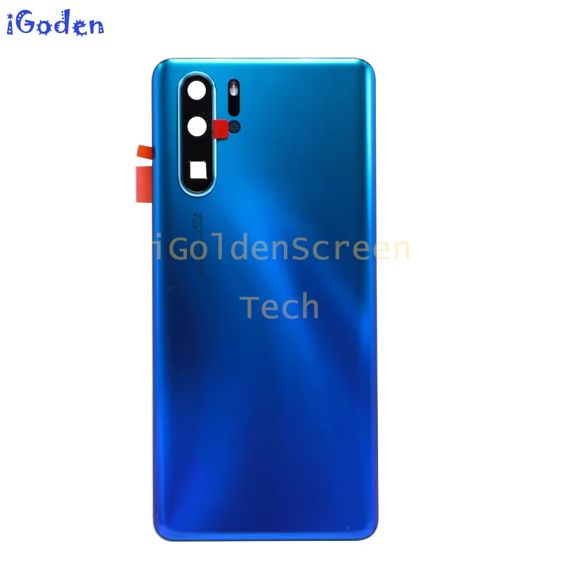 Задний корпус для huawei P30 pro, задняя крышка, стеклянная батарея с объективом камеры, Замена для huawei P30 pro, задняя крышка батареи