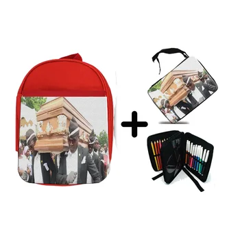 

PACK BACKPACK NETWORK AND CASE BLACK DANCING WITH COFFIN school