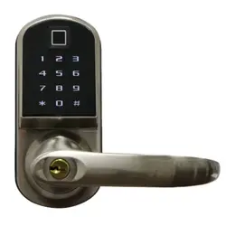 Умный электронный дверной замок, кодовый дверной замок, механические клавиши, нажимающий экран, клавиатура, цифровой замок с паролем, без