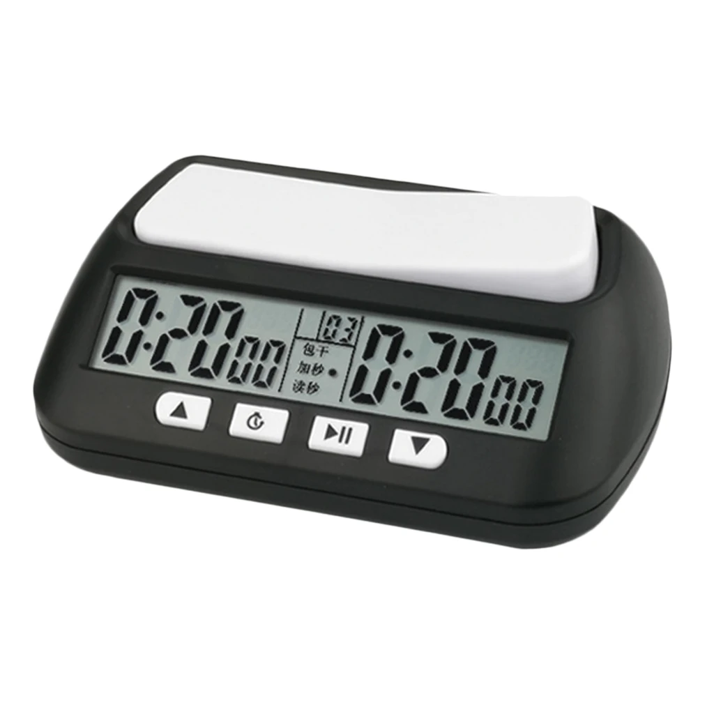 Professional YS-902 Chess Game Clock Count Up Down Timer Chess Game Black