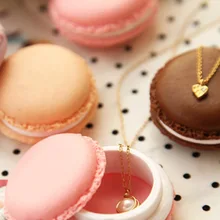 Lhs Macaron коробка для ювелирных изделий мини коробка для ювелирных изделий Пластиковая маленькая коробка для хранения лекарств Lhs Macaron коробка для ювелирных изделий мини коробка для ювелирных изделий Пластиковая маленькая коробка для хранения лекарств
