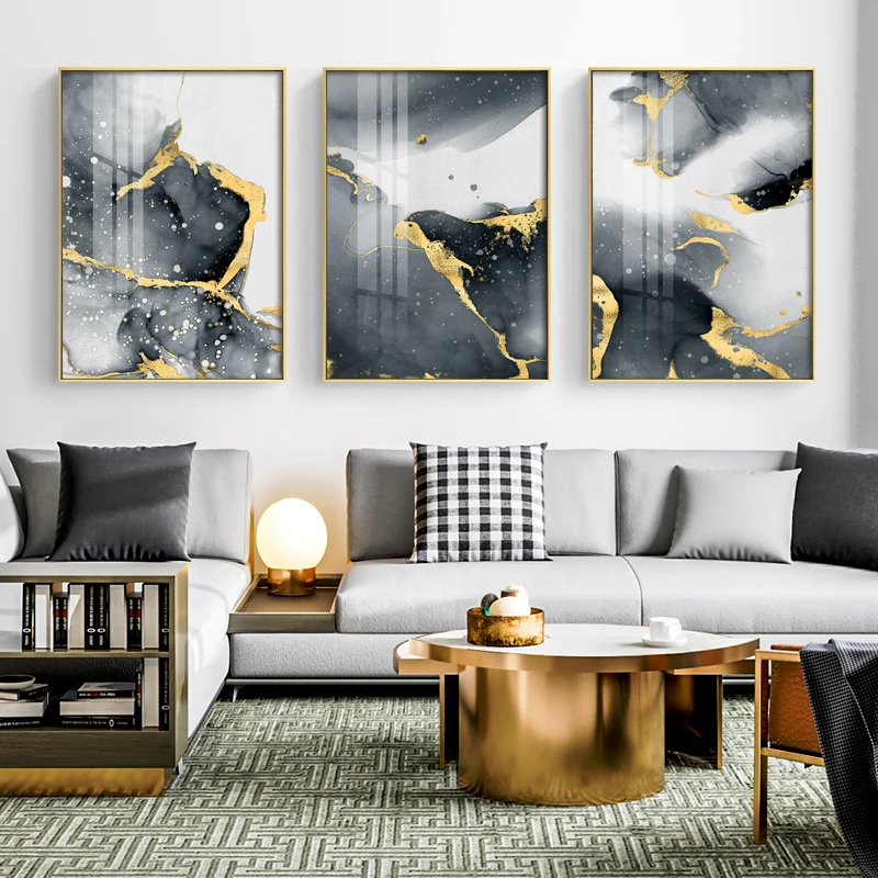 

Abstract Wall Art Poster and Print Black White Simplicity Canvas Art Painting Wall Picture for Living Room Modern Home Decor
