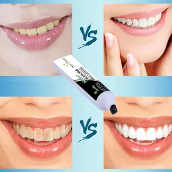 

Whitening Toothpaste Bamboo Charcoal Toothpaste Moth-proofing Gingival Protection Fresh Breath Black Toothpaste rainbow smile