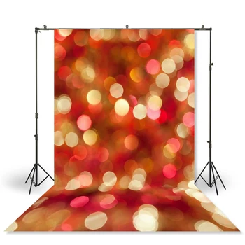 

HUAYI Photography Backdrop Newborns Baby Child Photo Booth Background Christmas Holiday Bokeh Sparkling Celebration Drops XT-417