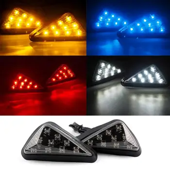 

Universal 2Pcs/set 12V Led Motorcycle Motorbike Turn Signal Indicator Lights Lamp Motorcycle Turn Signal Motorcycle Parts New