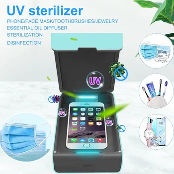 

USB Aroma UV Sterilizer Box Mobile Phone Cleaner Ultraviolet Disinfection Underwear Briefs UV Sterilizer Portable