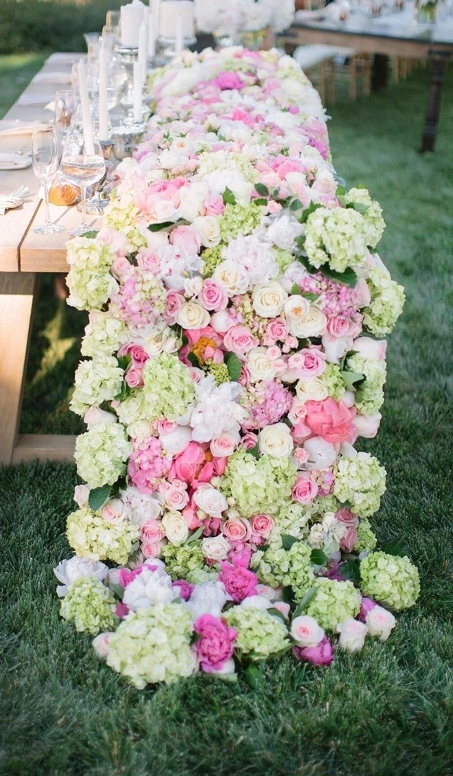 8cm 5Heads Hydrangea Artificial Flowers High Quality Silk Blooming Peony Fake Flower White Wedding Flowers Bouquet Home Decor