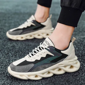 

Summer breathable lace non-slip fashion trendy men's shoes mesh sports casual shoes Men Casual Shoes Zapatillas Chaussure Homme